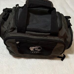 Bass Pro Shops Black and Dark Gray tackle Bag